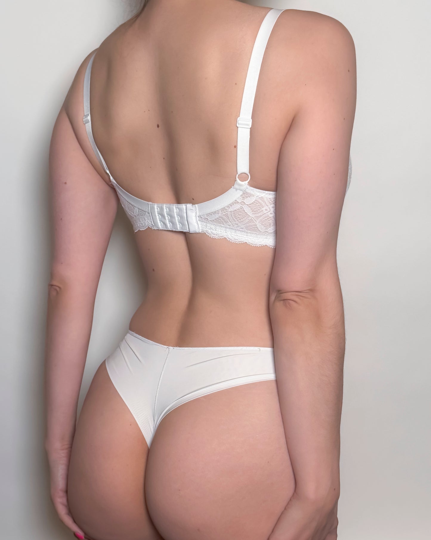 White Bra and Panty Set